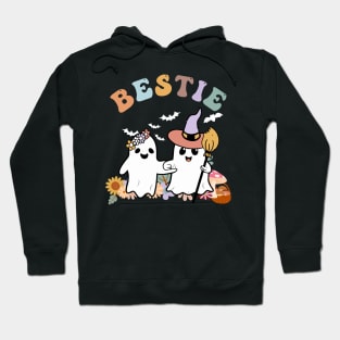 Halloween Ghost Bestie Hoodie